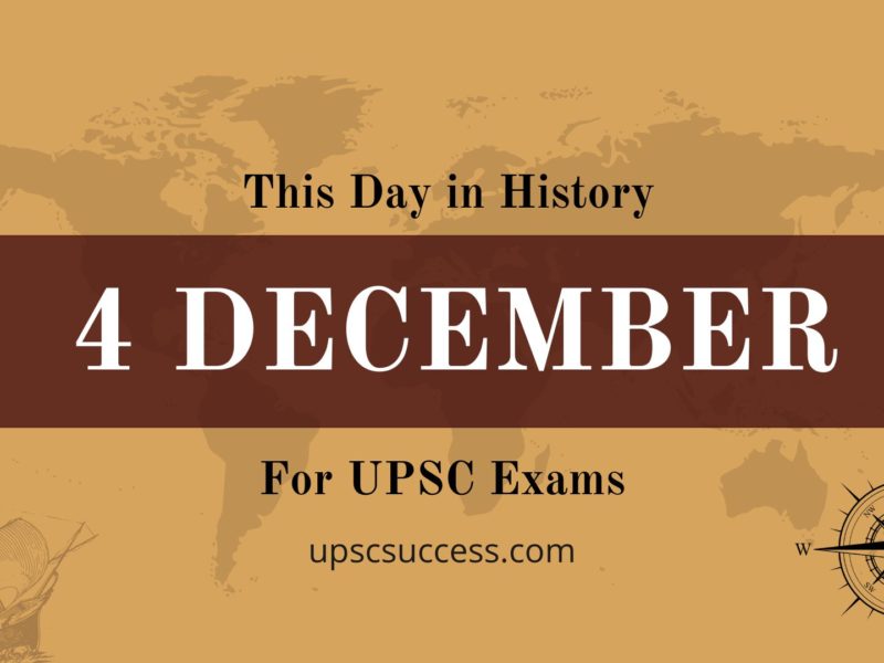 On This Day 4 December