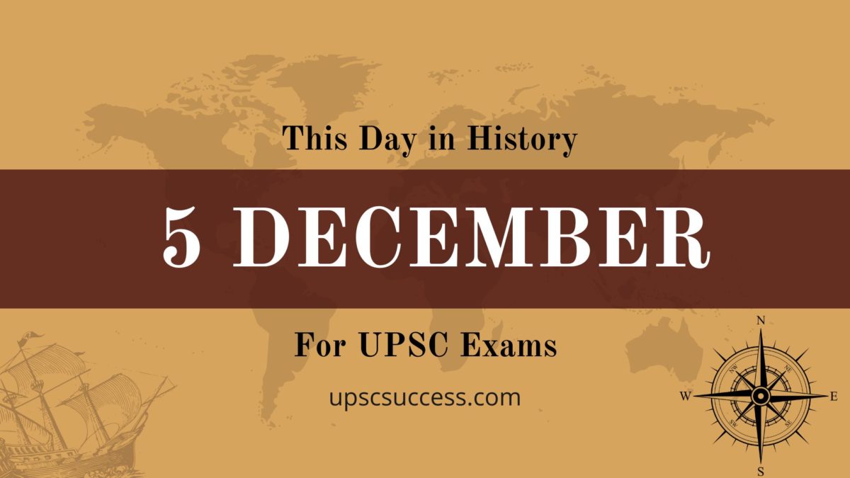 On This Day 5 December
