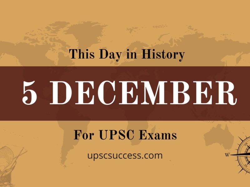 On This Day 5 December