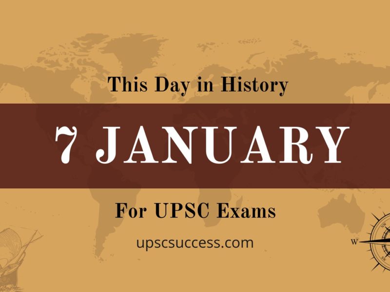 On this day 7 January
