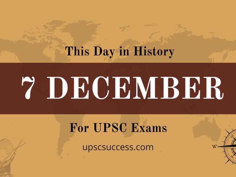 On This Day 7 December