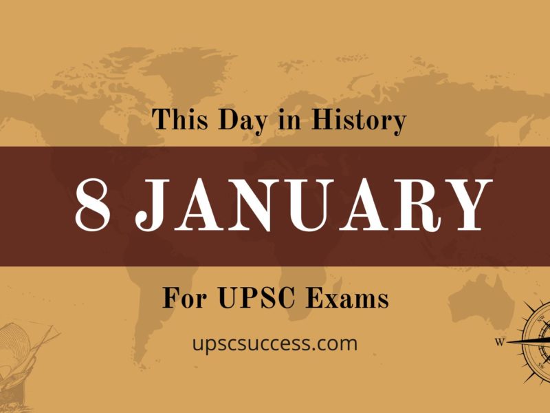 On this day 8 January