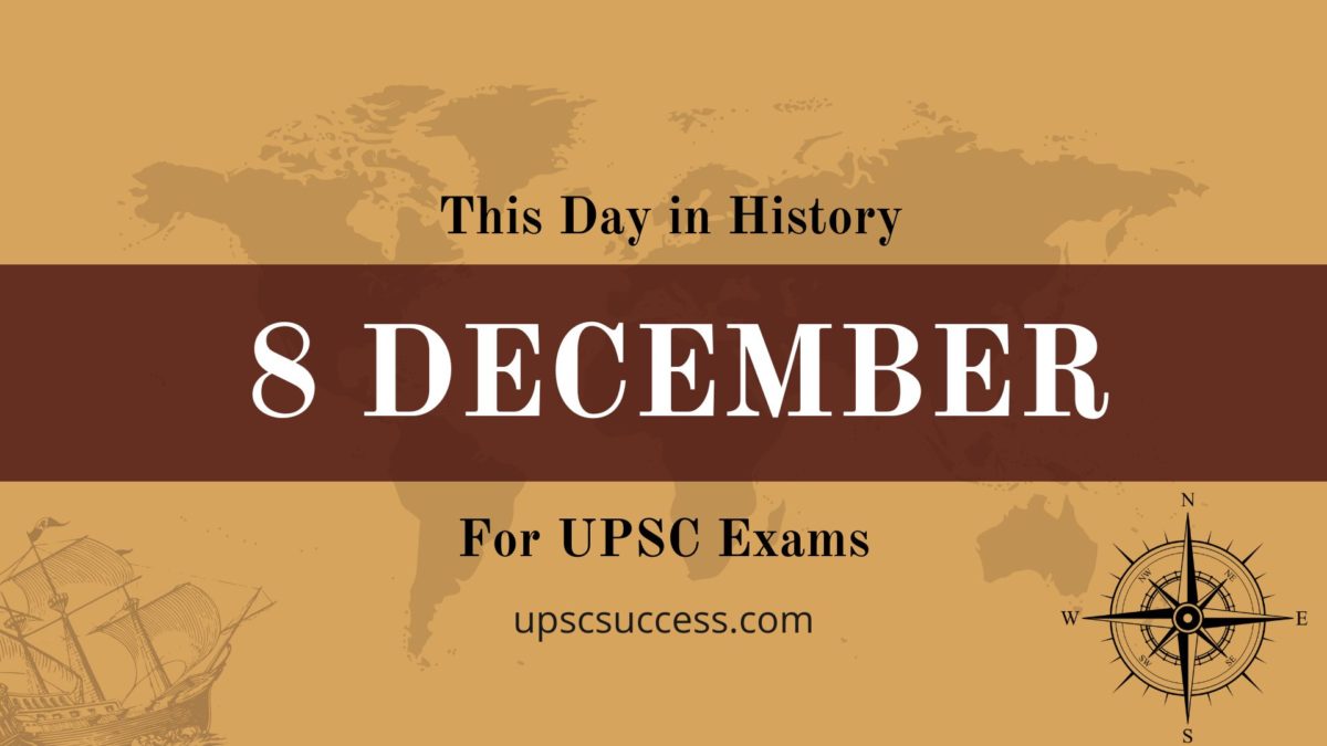 On This Day 8 December
