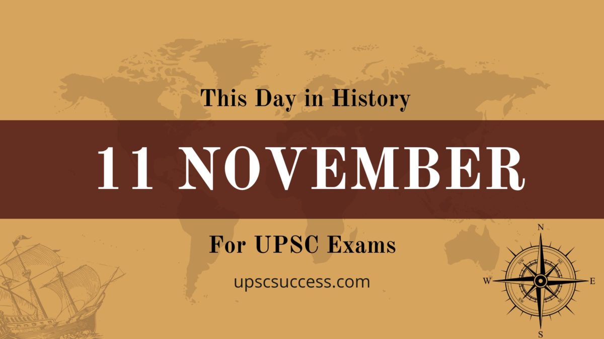 On This Day 11 November