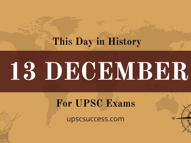 On This Day 13 December