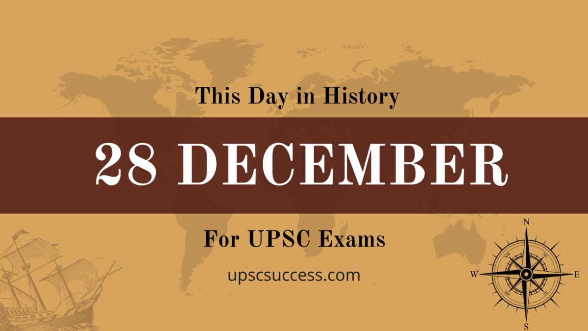 On This Day 28 December