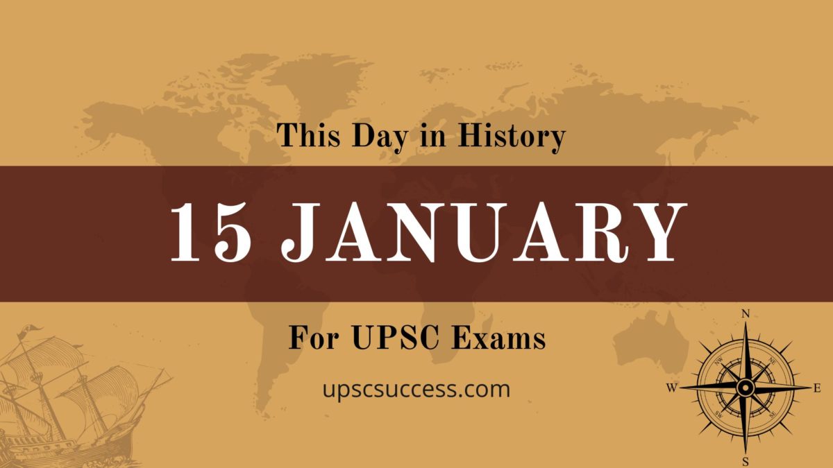 On This Day 15 January