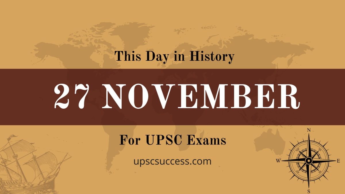 On This Day 27 November