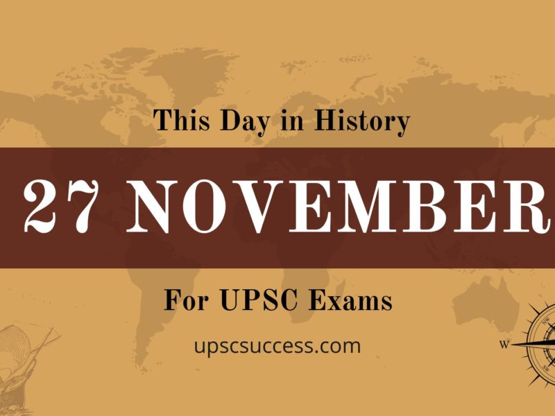 On This Day 27 November