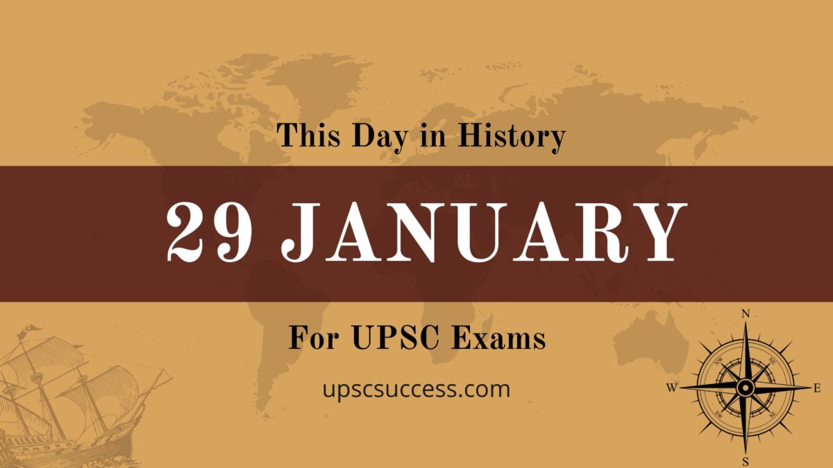 On this day 29 January