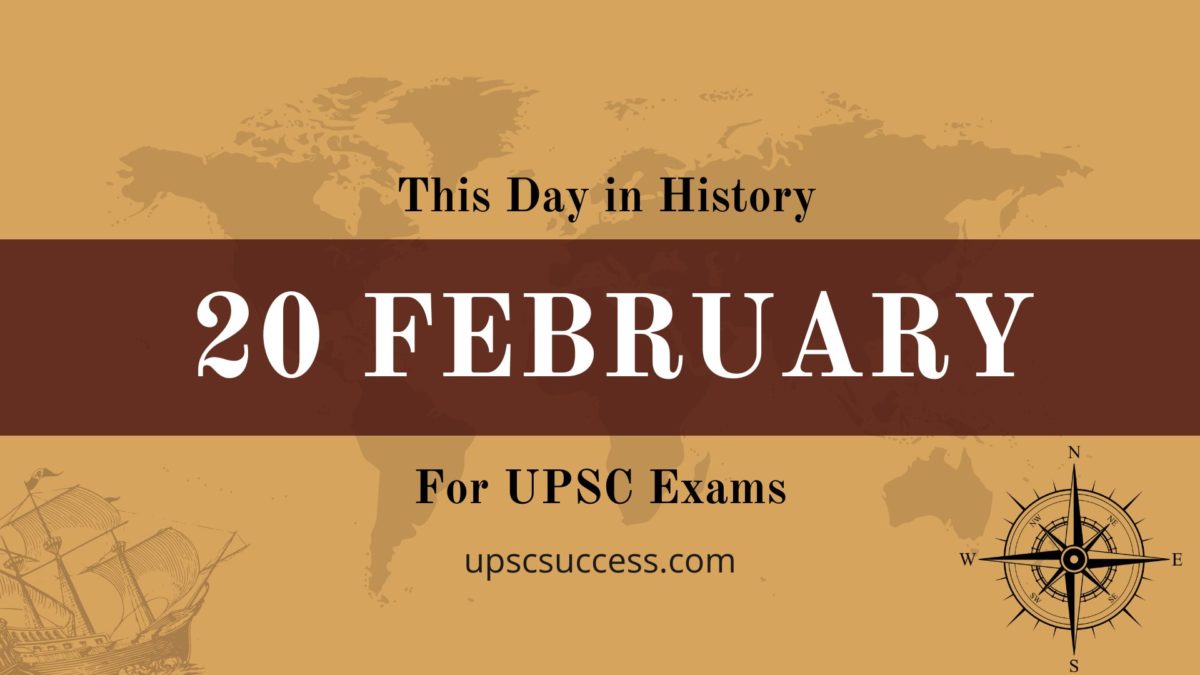 On This Day 20 February