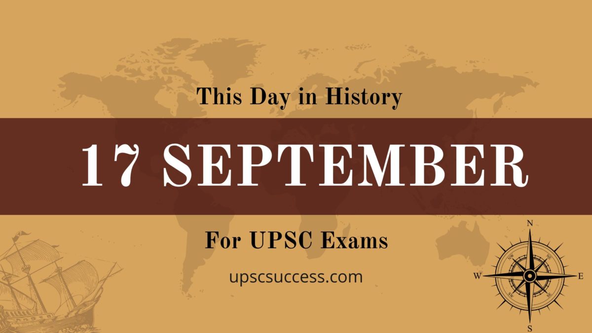 On This Day 17 September