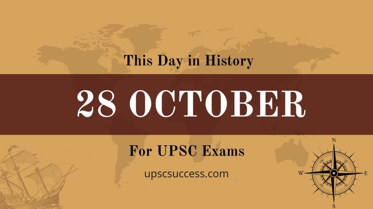On This Day 28 October