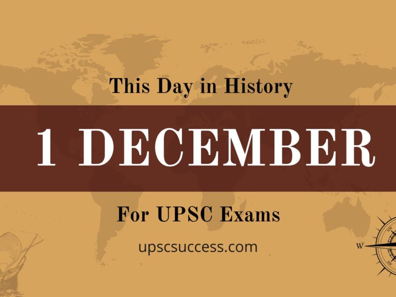 On This Day 1 December