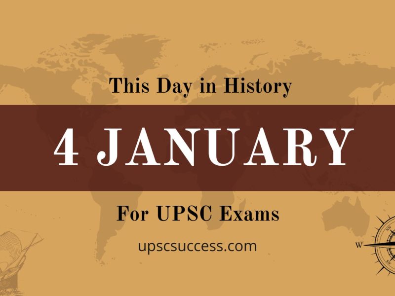 On This Day 4 January