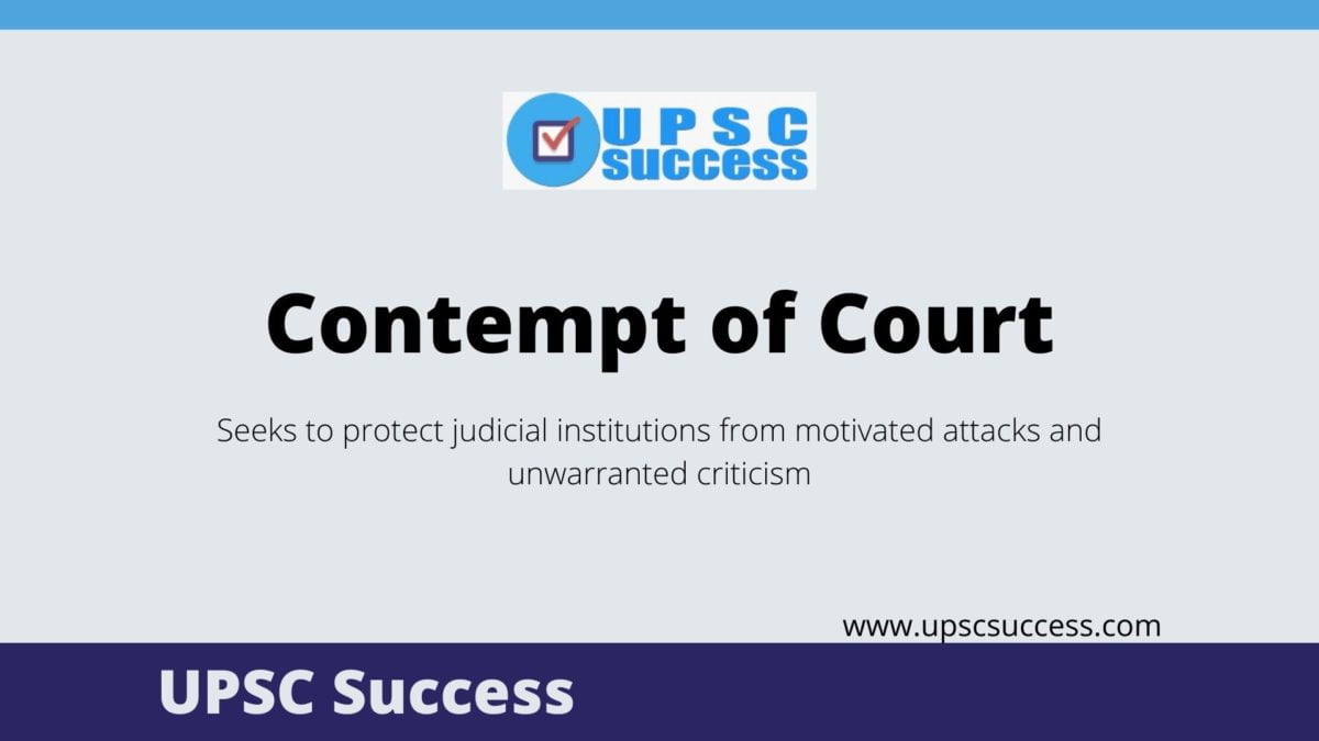 Contempt of Court