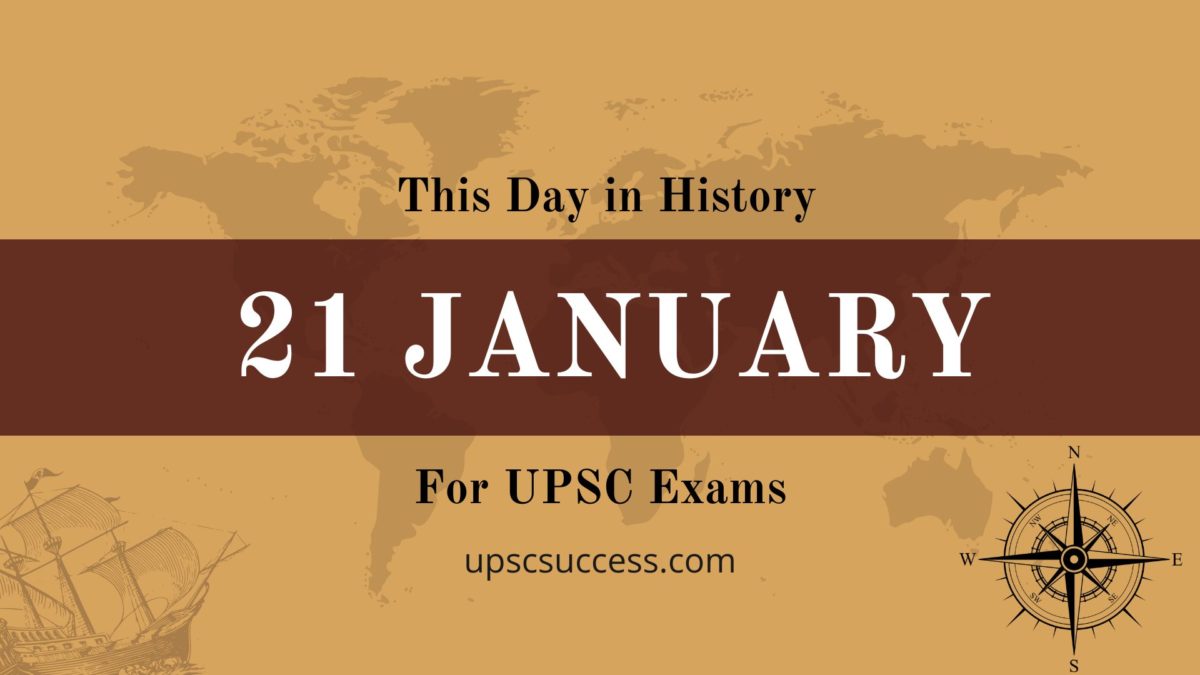 On This Day 21 January