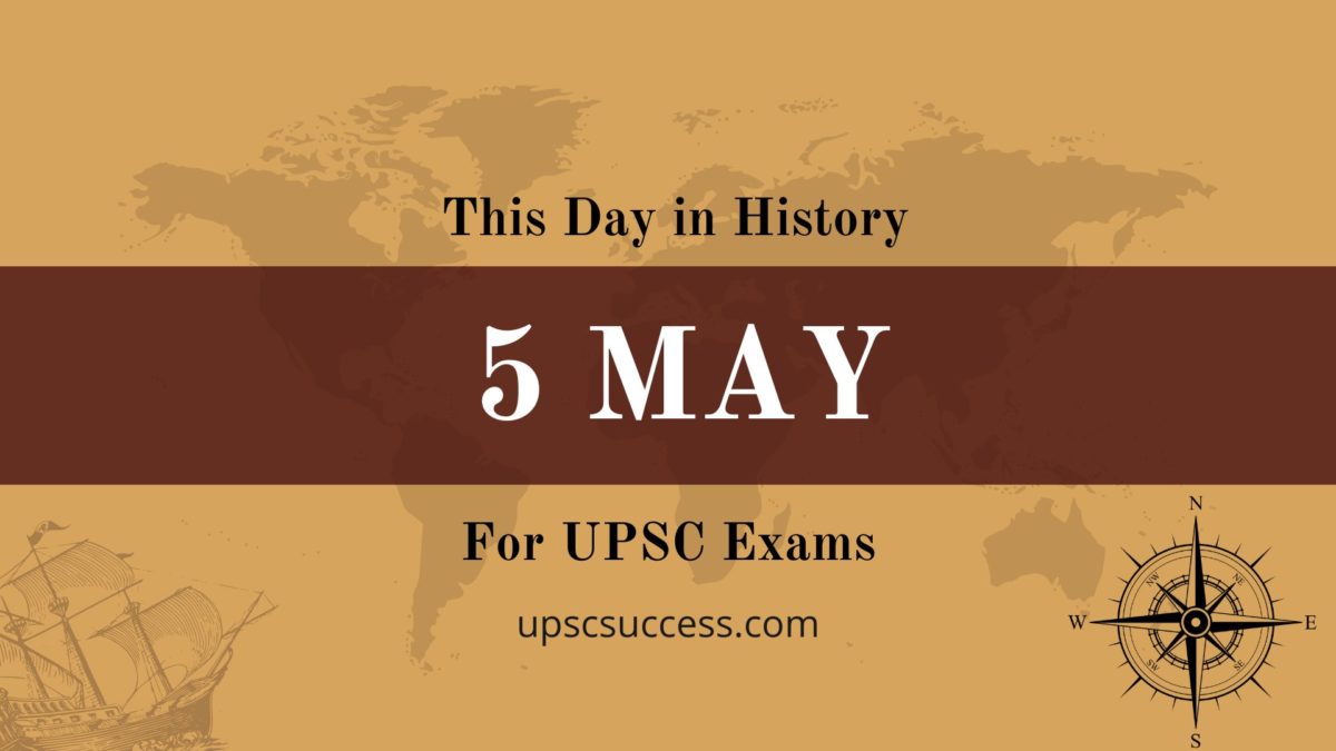 5 May - This Day in History