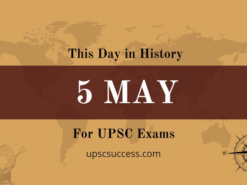 5 May - This Day in History