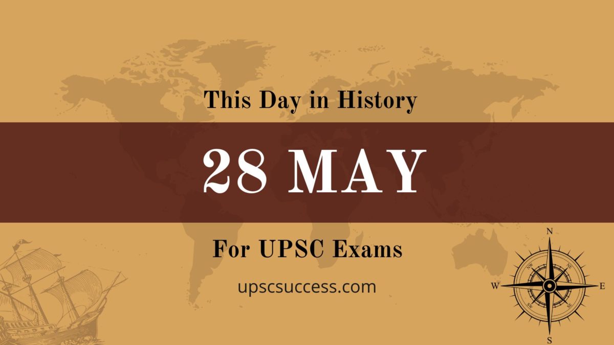 28 May - This Day in History
