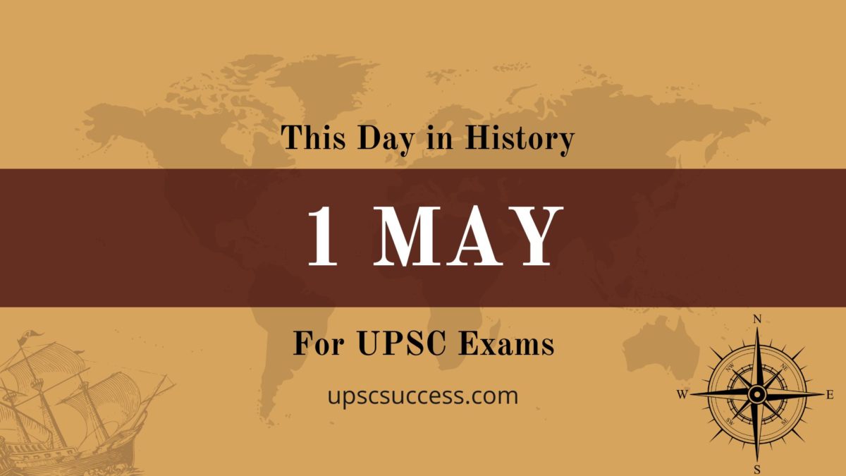 1 May - This Day in History