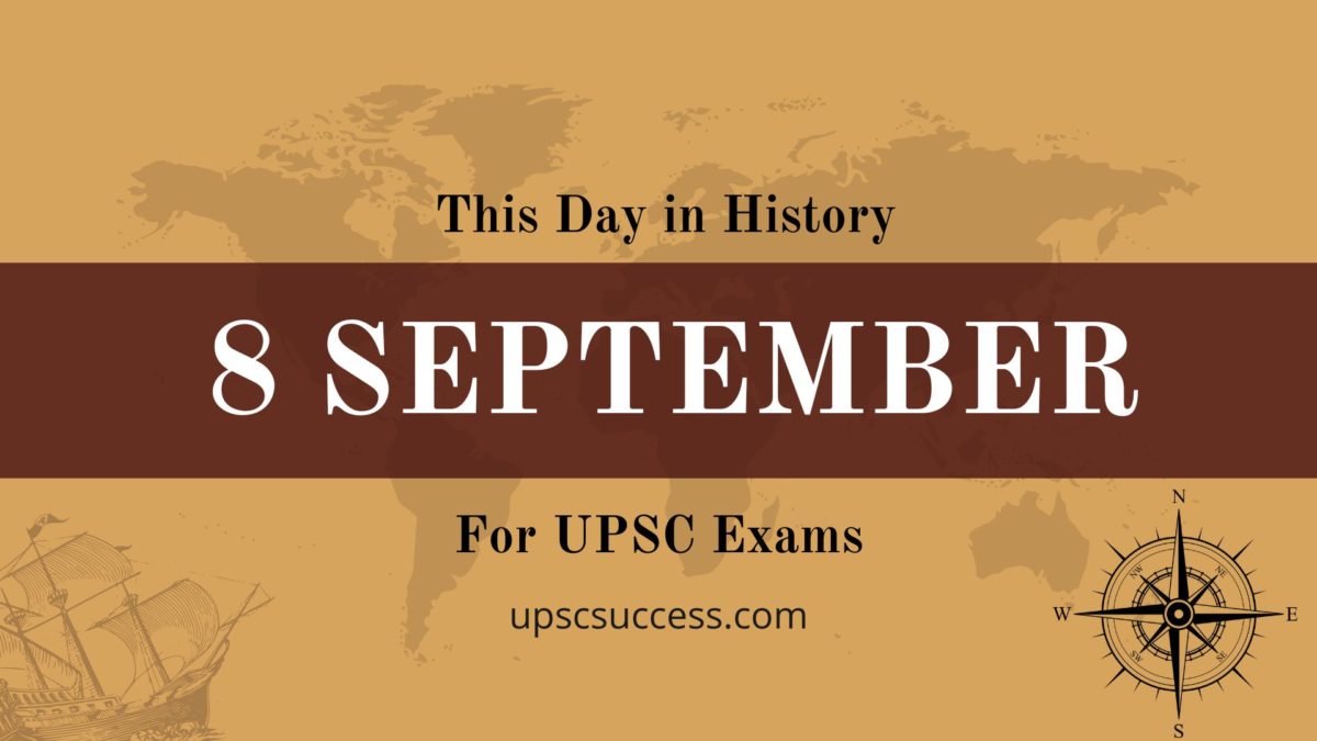 On This Day 8 September