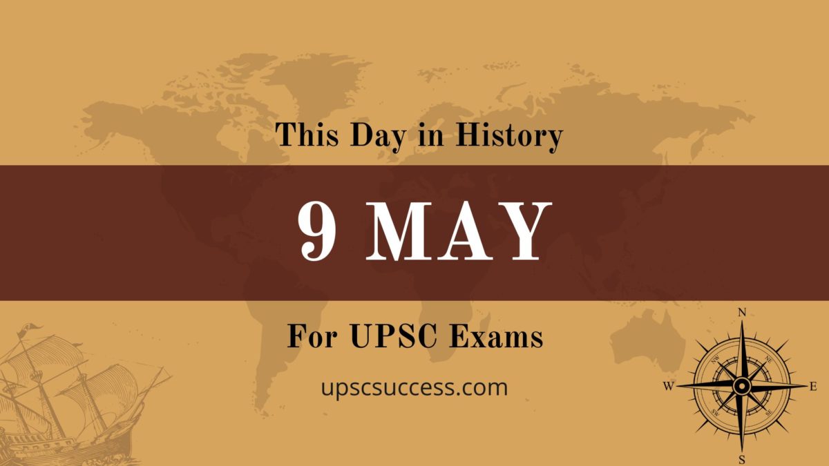 9 May - This Day in History