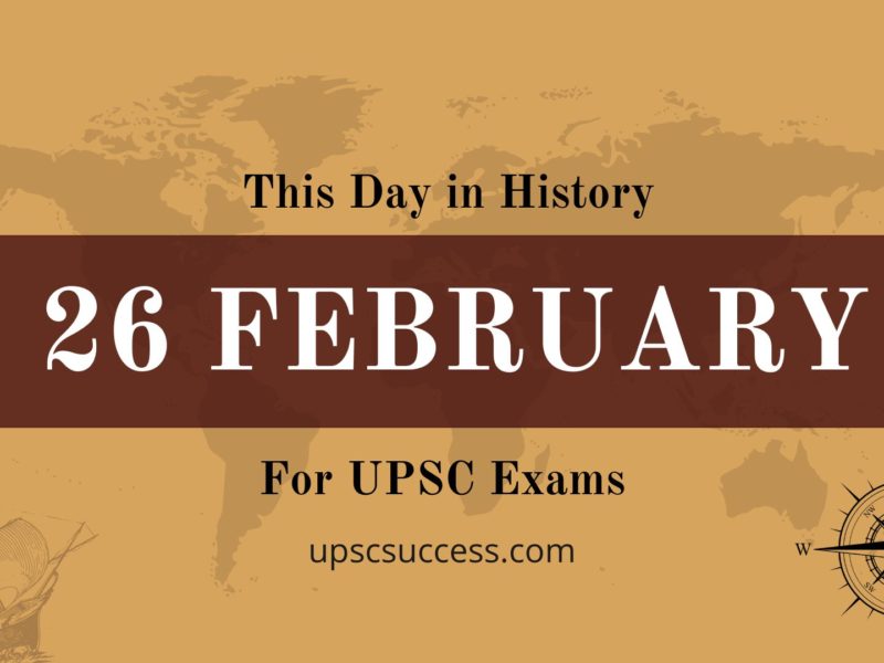 26 February- This Day in History
