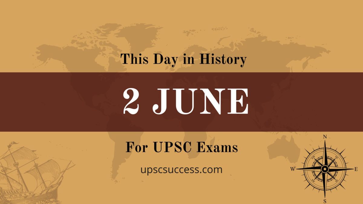 2 June - This Day in History