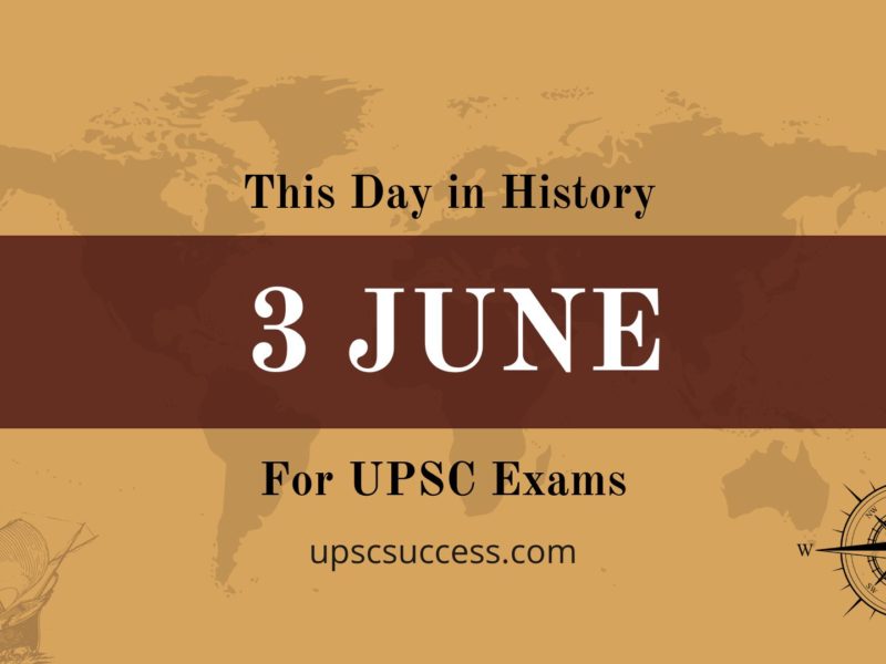 3 June - This Day in History