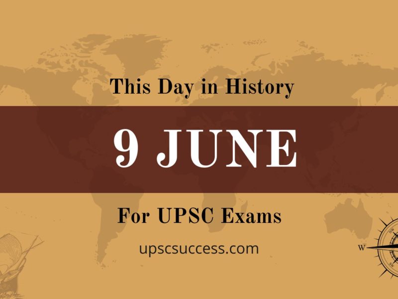 9 June - This Day in History