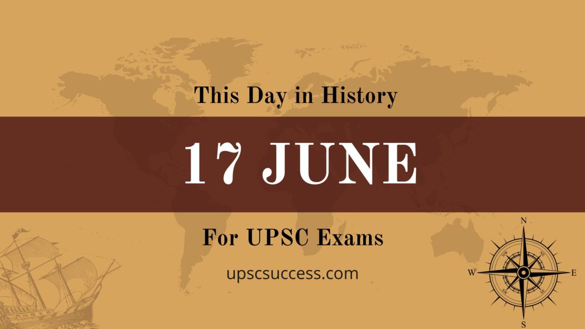 17 June - This Day in History