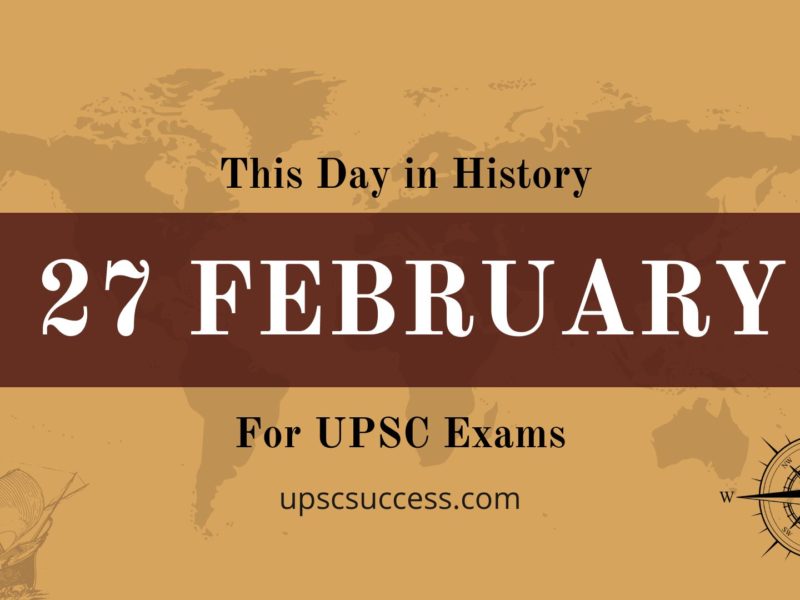 27 February - This Day in History