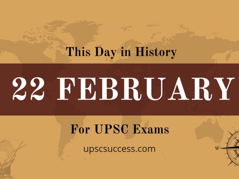 22 February - This Day in History