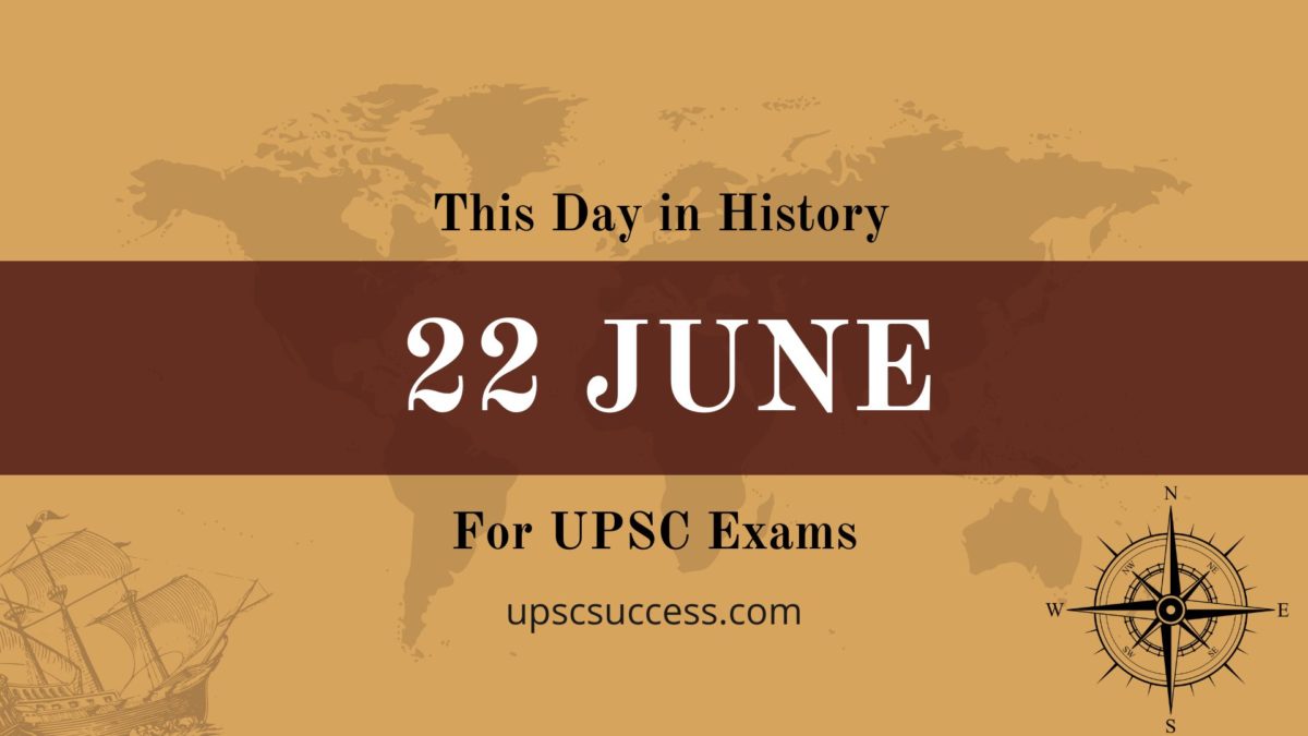 On This Day 22 June