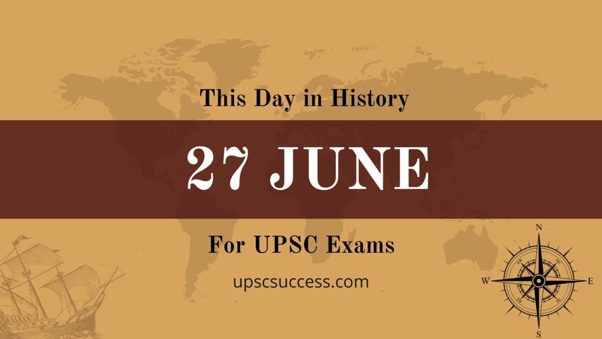 On This Day 27 June