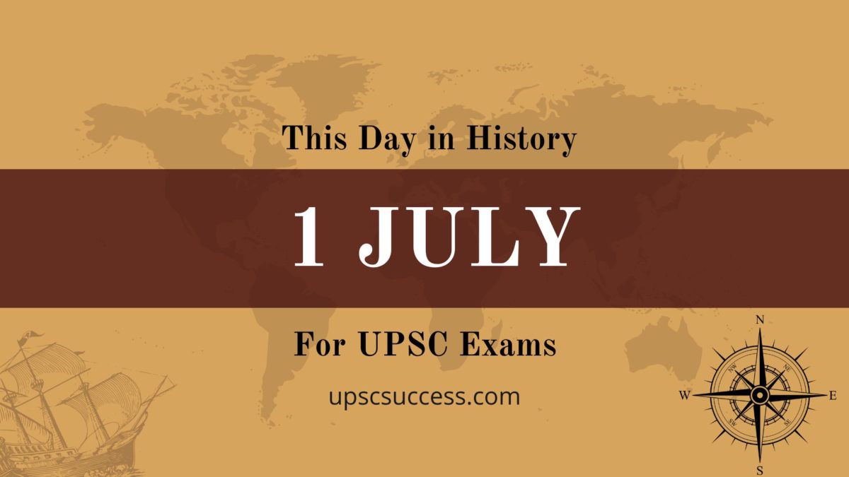 On This day 1 July