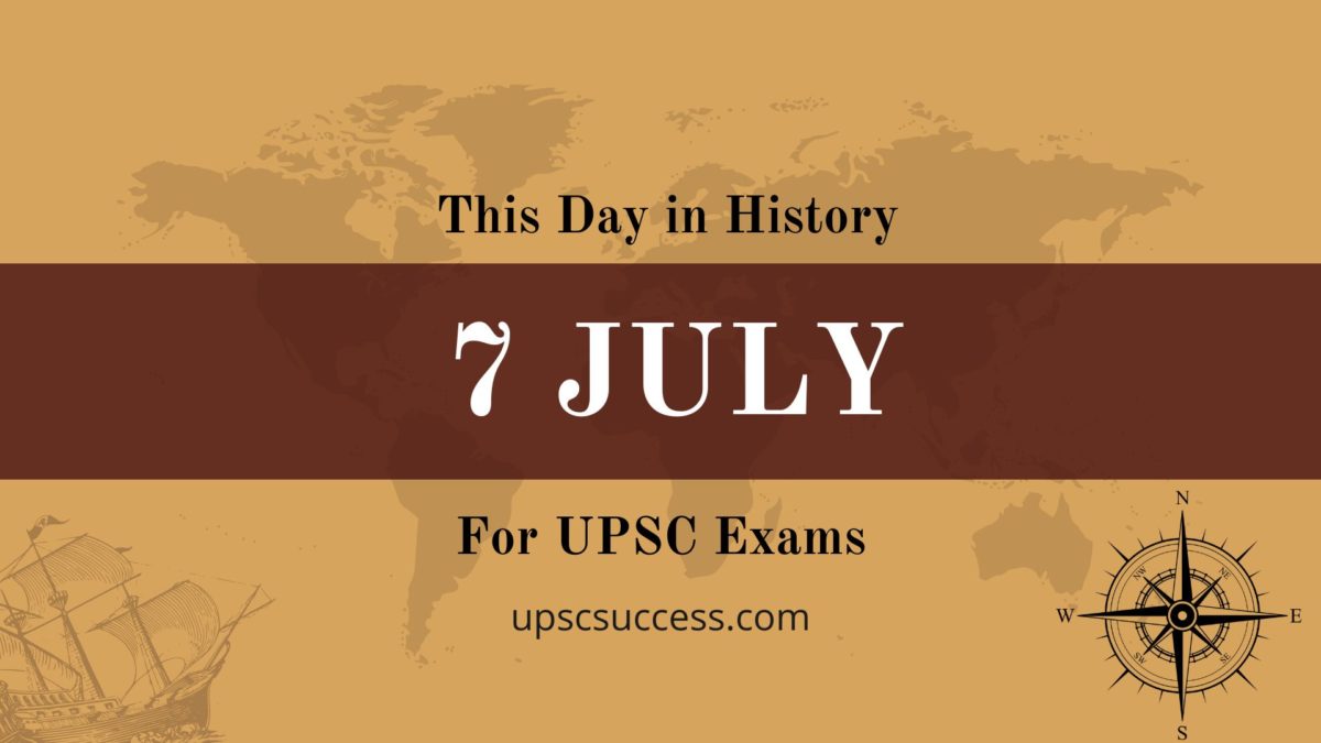 On This Day 7 July